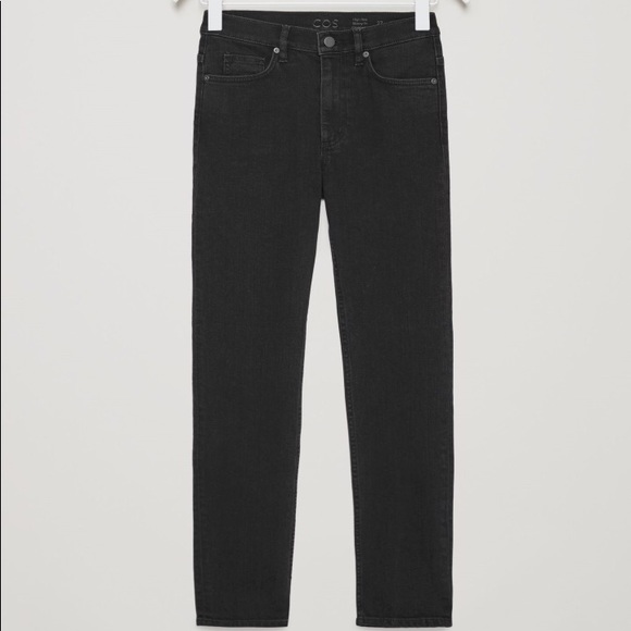 cos high rise skinny fit cropped leg